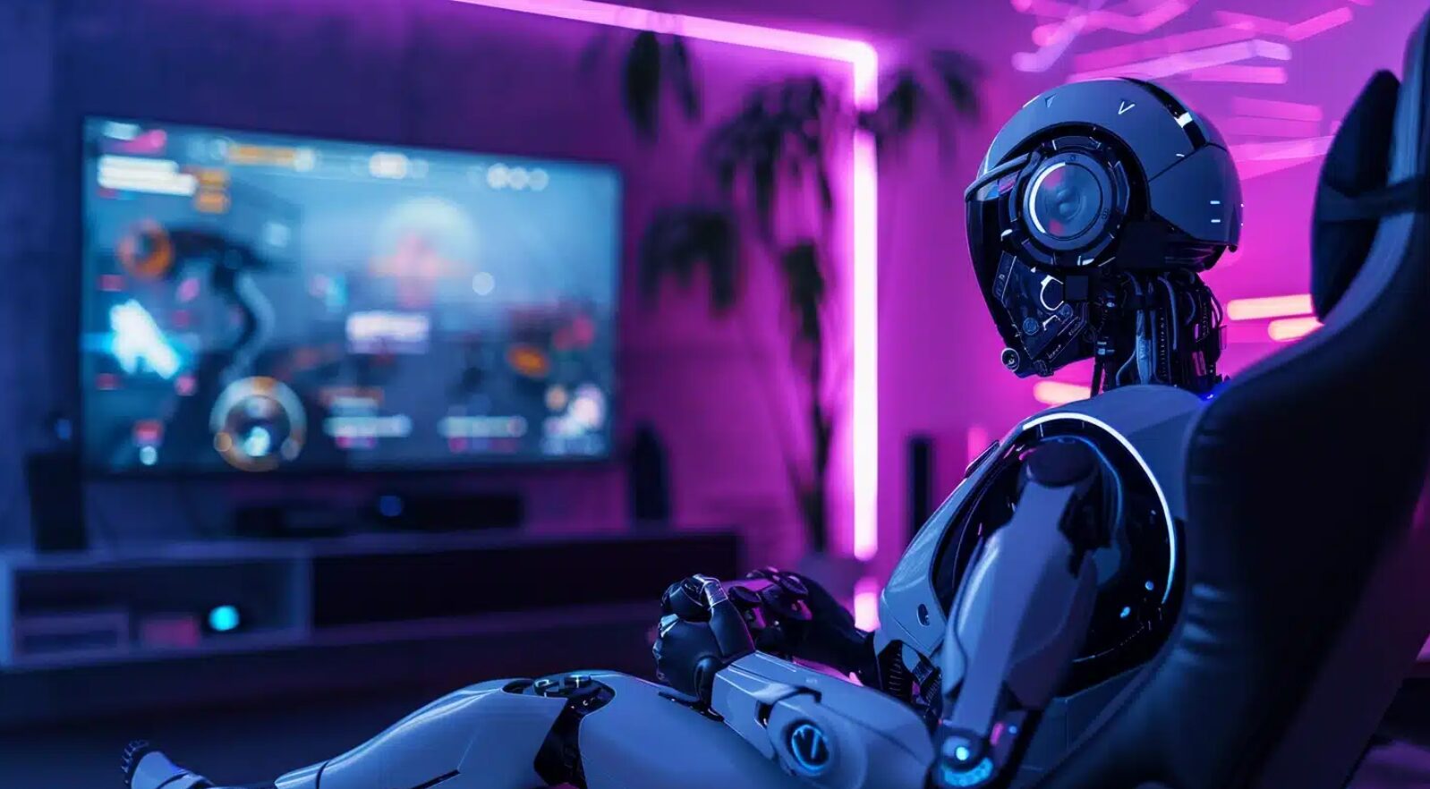 AI technology in modern video games